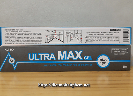 Hình ảnh gel tuýp diệt gián tận gốc ULTRA MAX