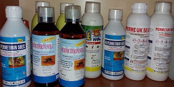 Các loại thuốc thông dụng thường được sử dụng để diệt muỗi.