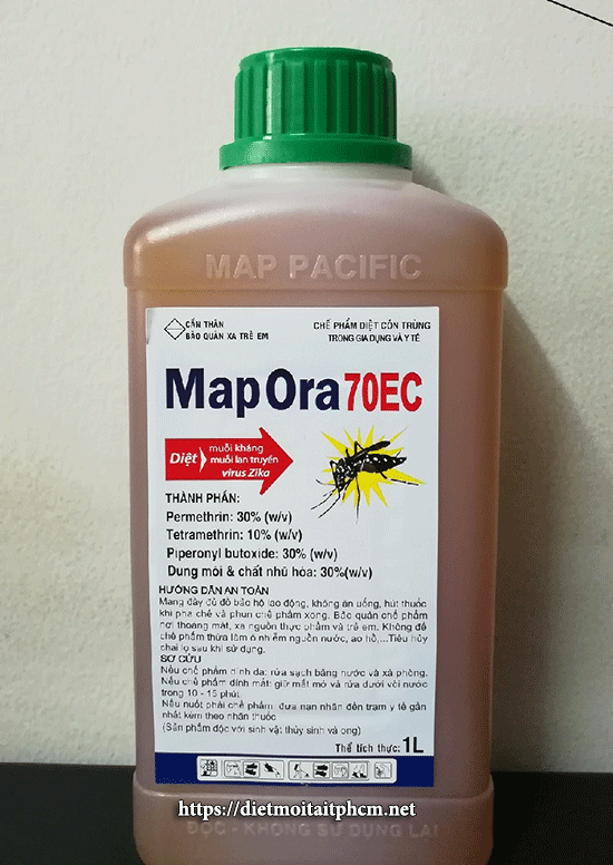 Thuốc diệt muỗi và côn trùng MAP ORA 70EC